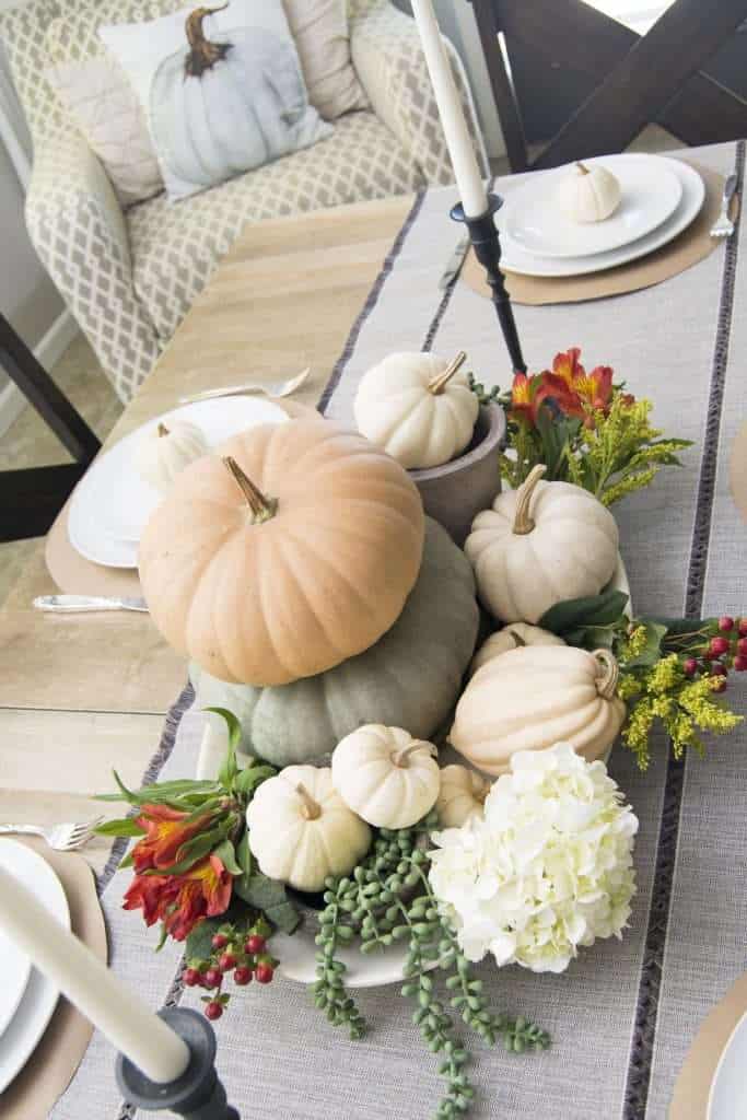 Thanksgiving Table-scape | 3 Simple Style Options - Grace In My Space