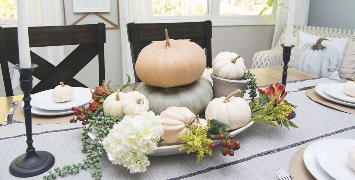 Thanksgiving Table-scape | 3 Simple Style Options