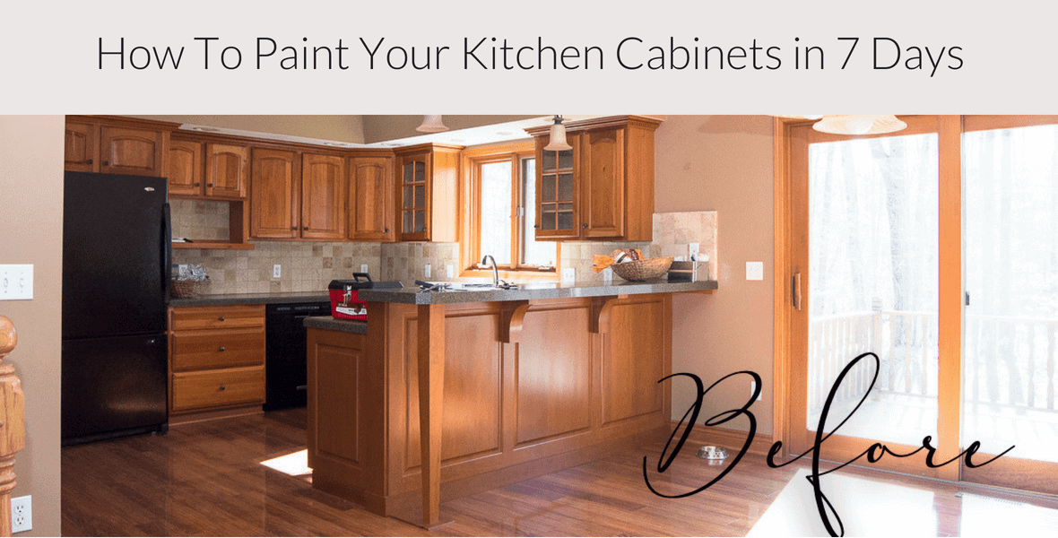 Paint Your Kitchen Cabinets in 7 Days | Paint Steps