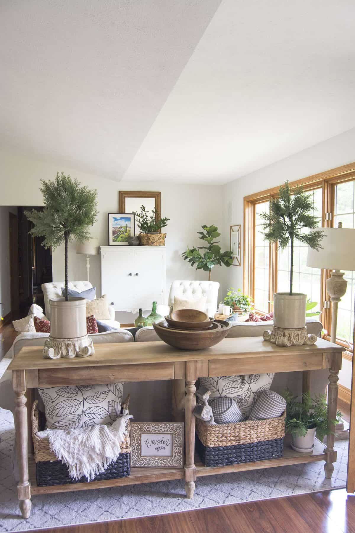 Vintage Farmhouse Decor | Living Room Update | Grace In My ...