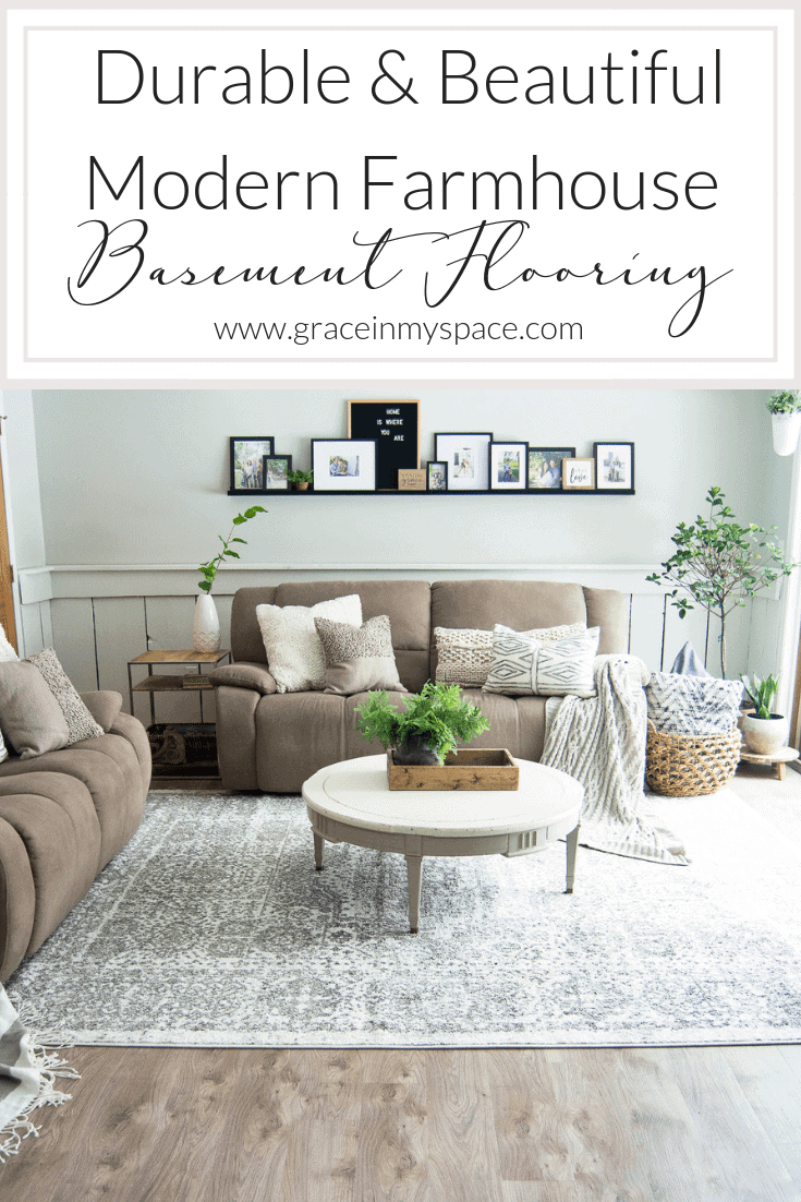 Modern Farmhouse Basement Flooring Grace In My Space