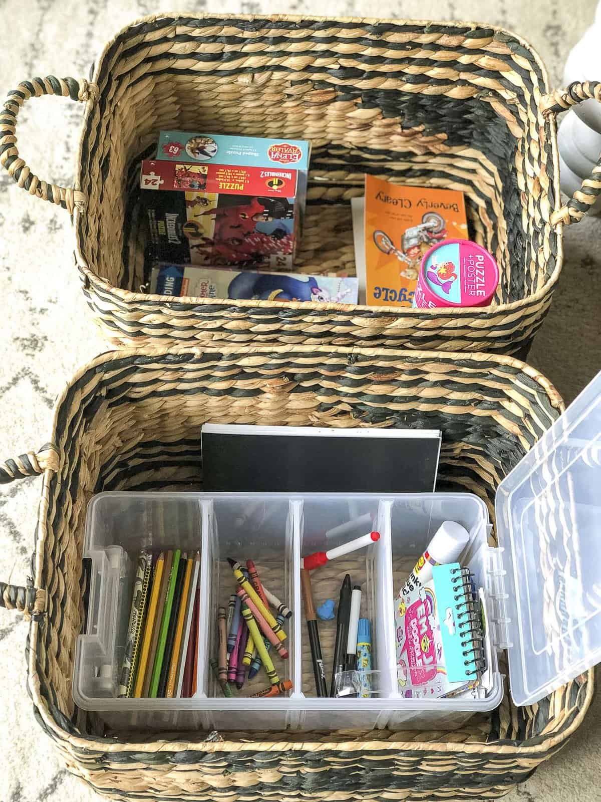 children's craft storage