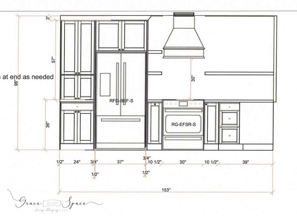 Custom Kitchen Design Plan - Grace In My Space
