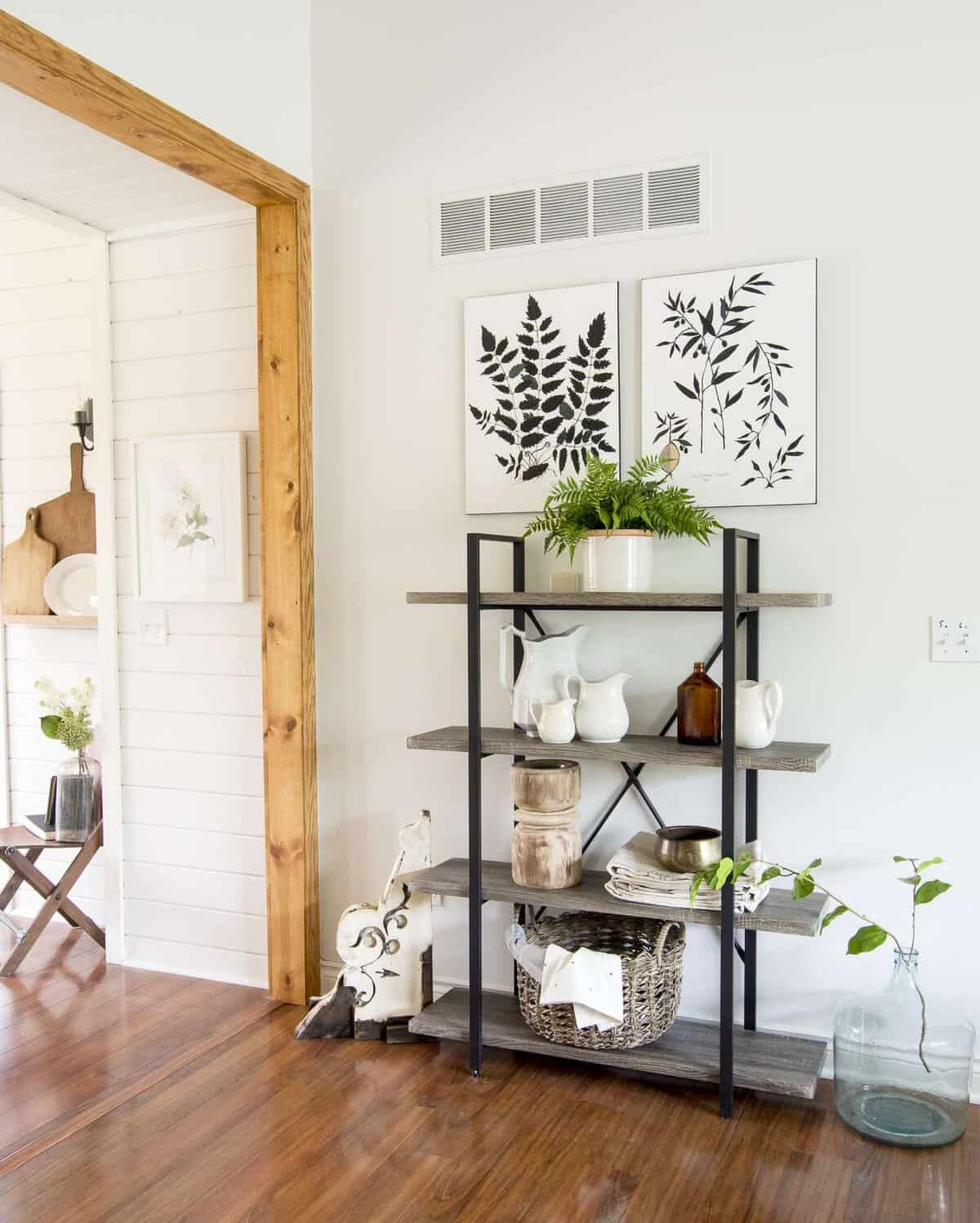 Ready to transform your home to the modern farmhouse design style? Here is my full home style guide with my best modern farmhouse decor sources. #fromhousetohaven #farmhouseinteriordesign #modernfarmhousestyle