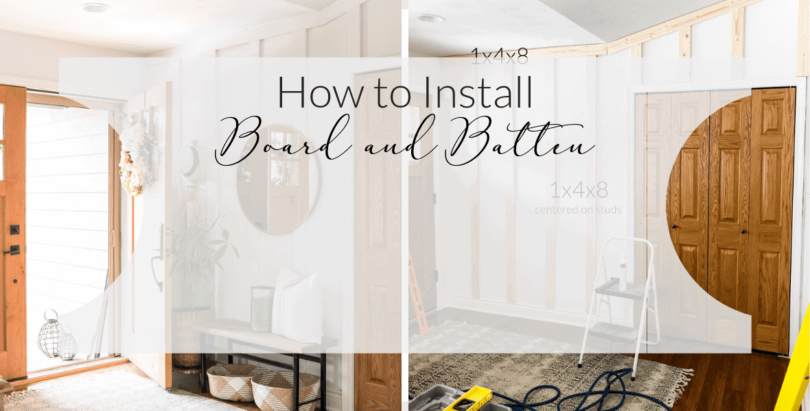 How to Install Board and Batten As an Accent Wall