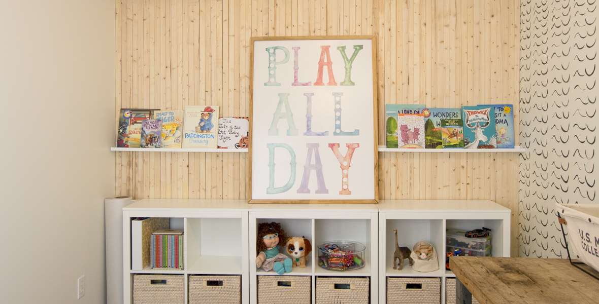 Kid’s Playroom Design and Organization for Small Spaces