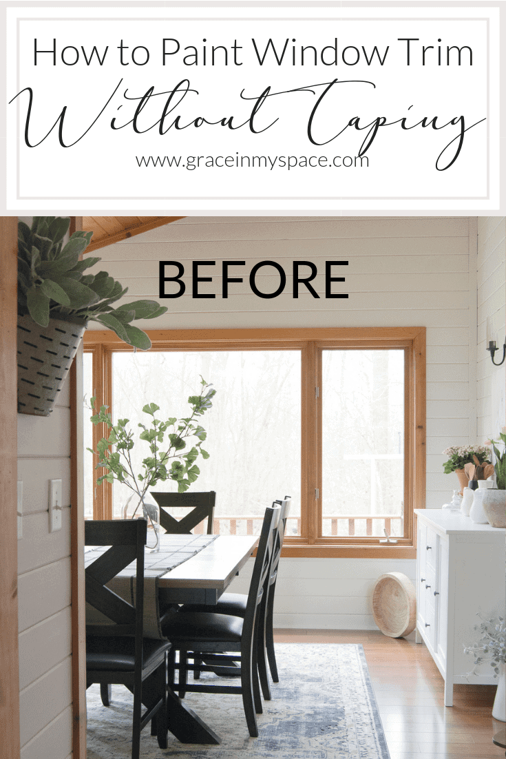 How to Paint Window Trim Without Tape Grace In My Space