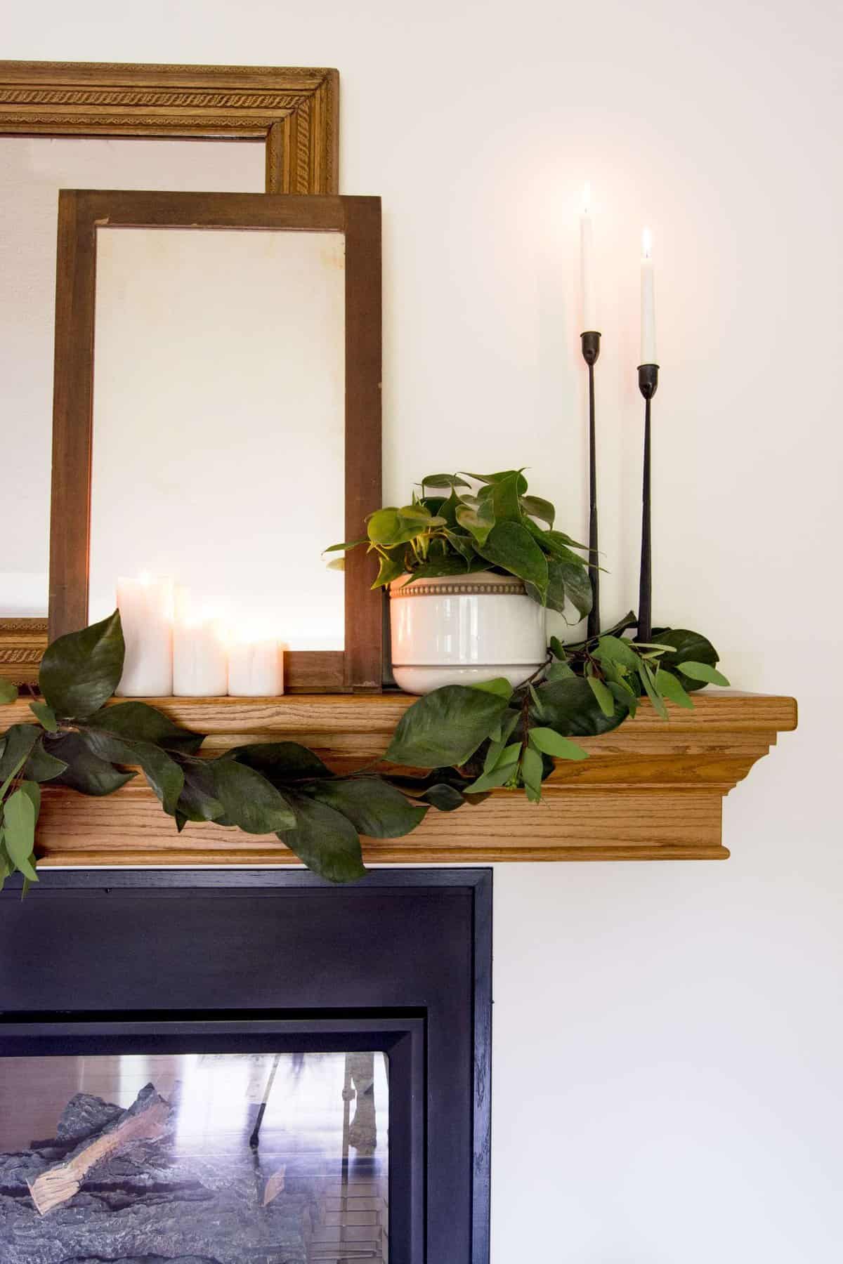 Fall mantel decor ideas