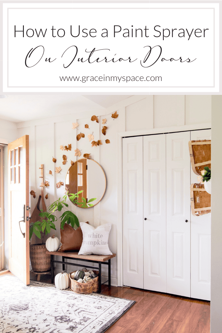 Painting interior doors is an amazing way to update your home interior, and it just got faster! Learn how to use the best home paint sprayer with ease! 