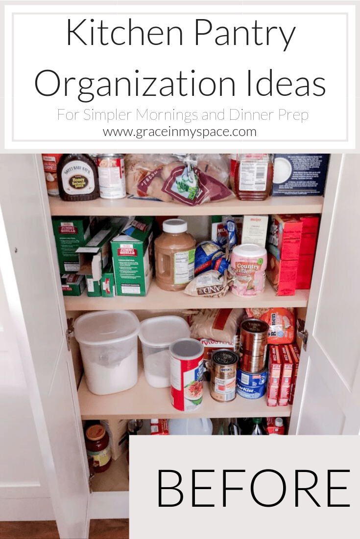 Kitchen Pantry Ideas for Storage and Organization - Grace In My Space