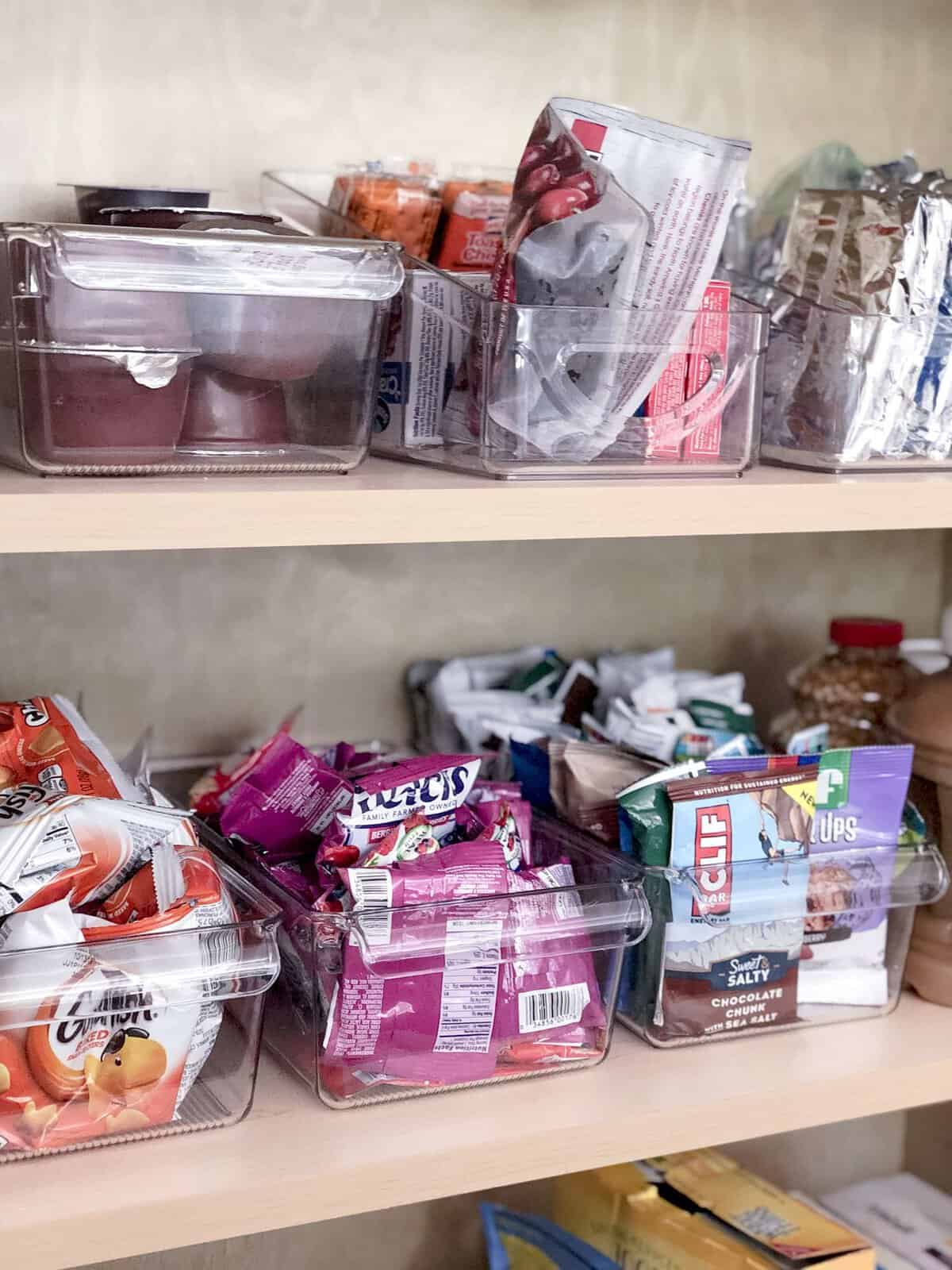 Pantry storage bins