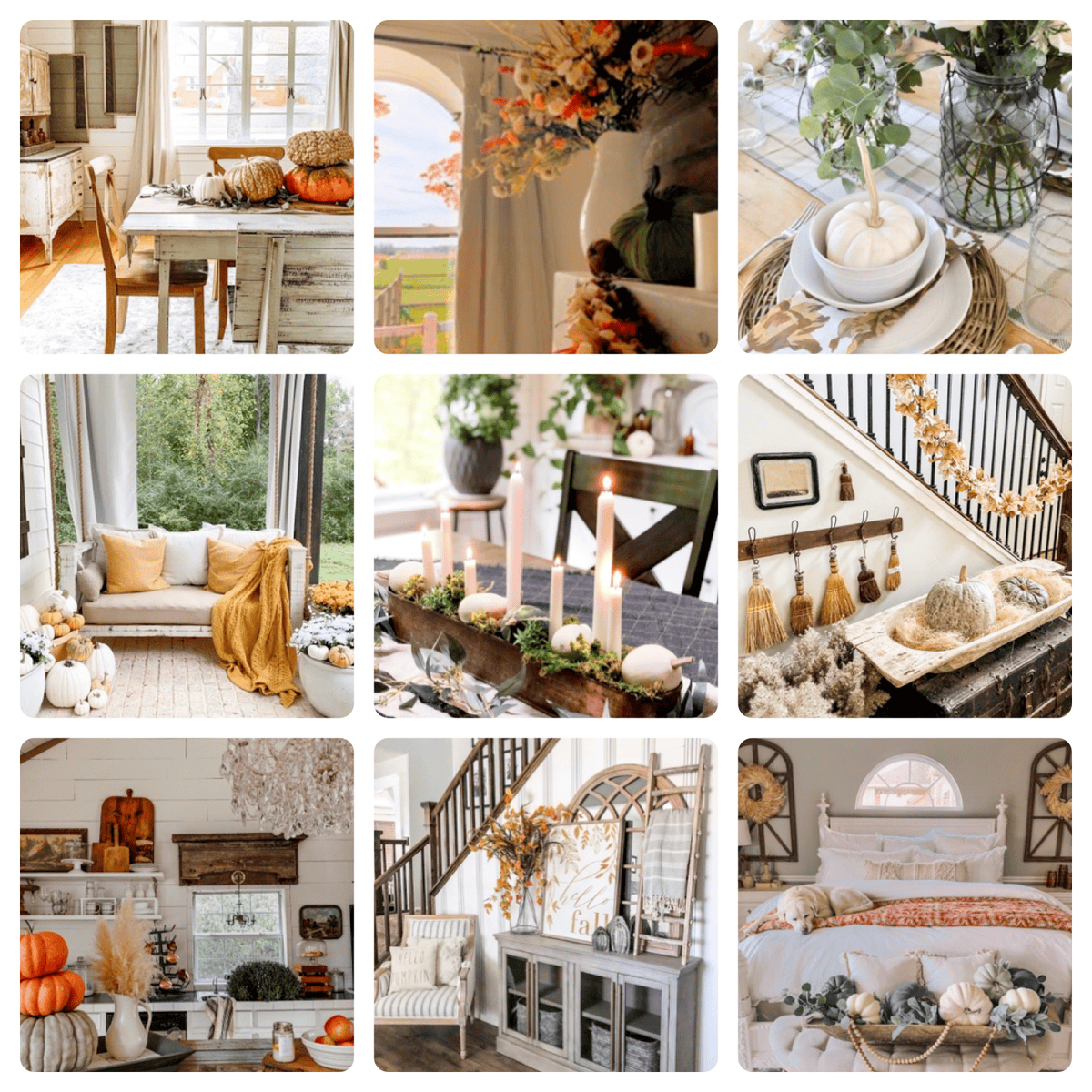 9 fall home tours