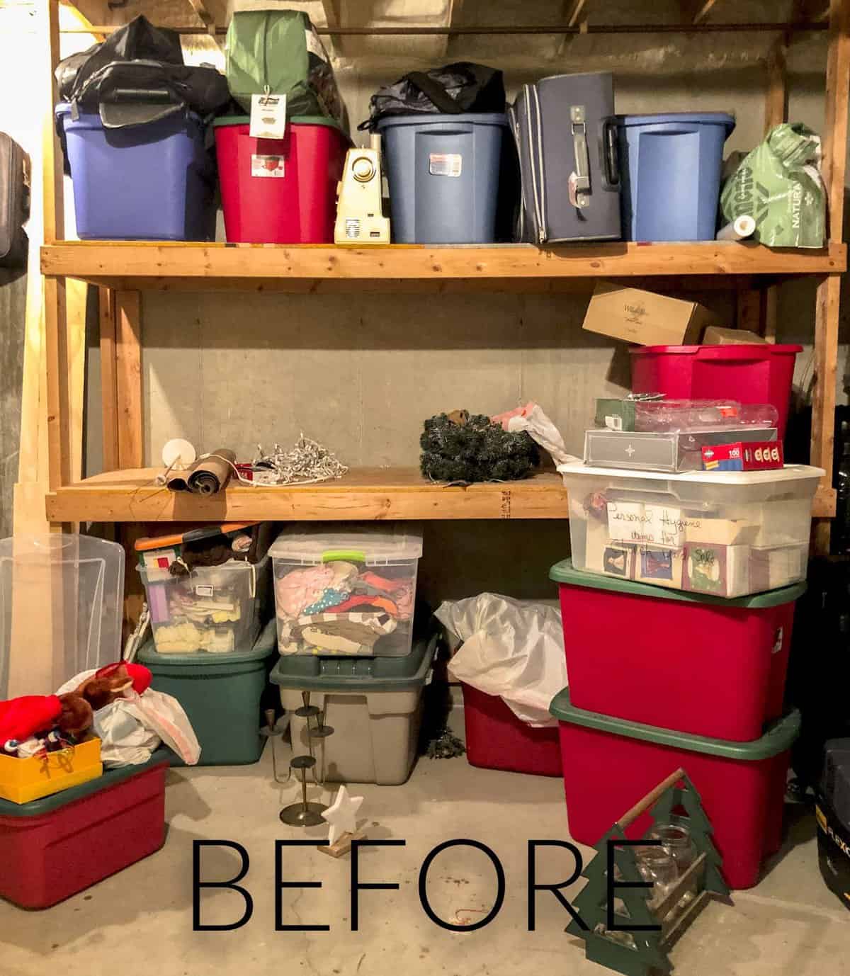 Christmas Storage & Organization Ideas