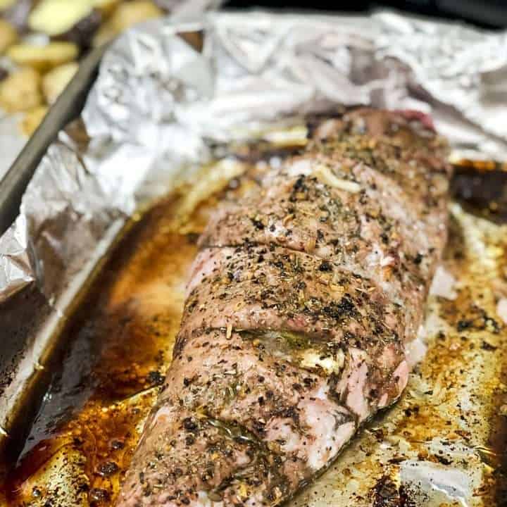 The best pork tenderloin recipe is one that is simple, quick, flavorful and tender! Learn how to get this easy weeknight meal on the table in 40 minutes.