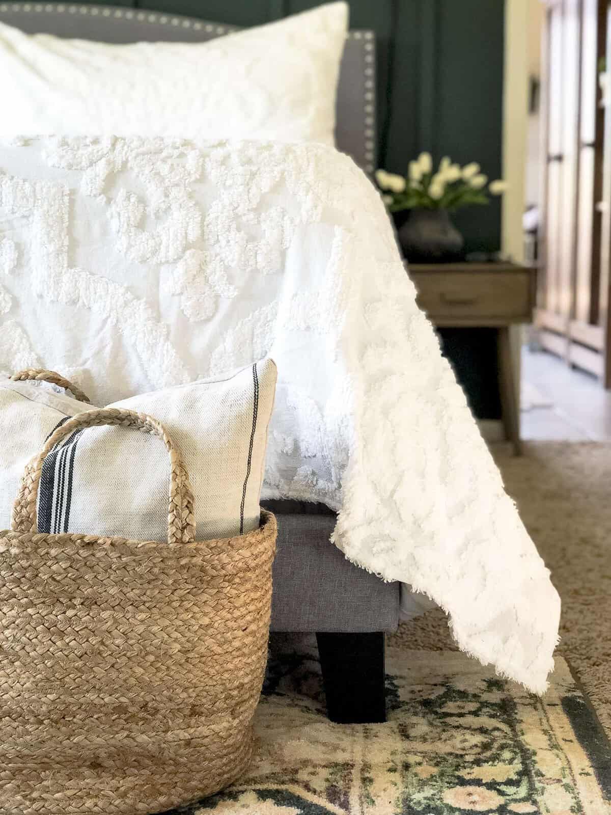 Simple basket storage for home essentials.