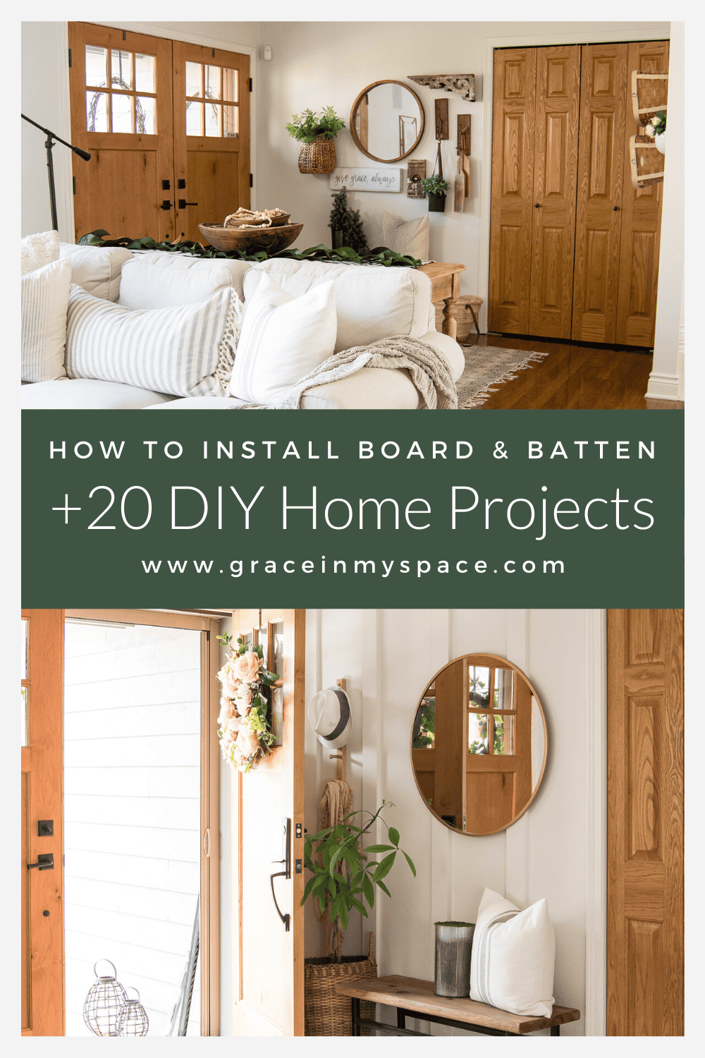How to install board and batten