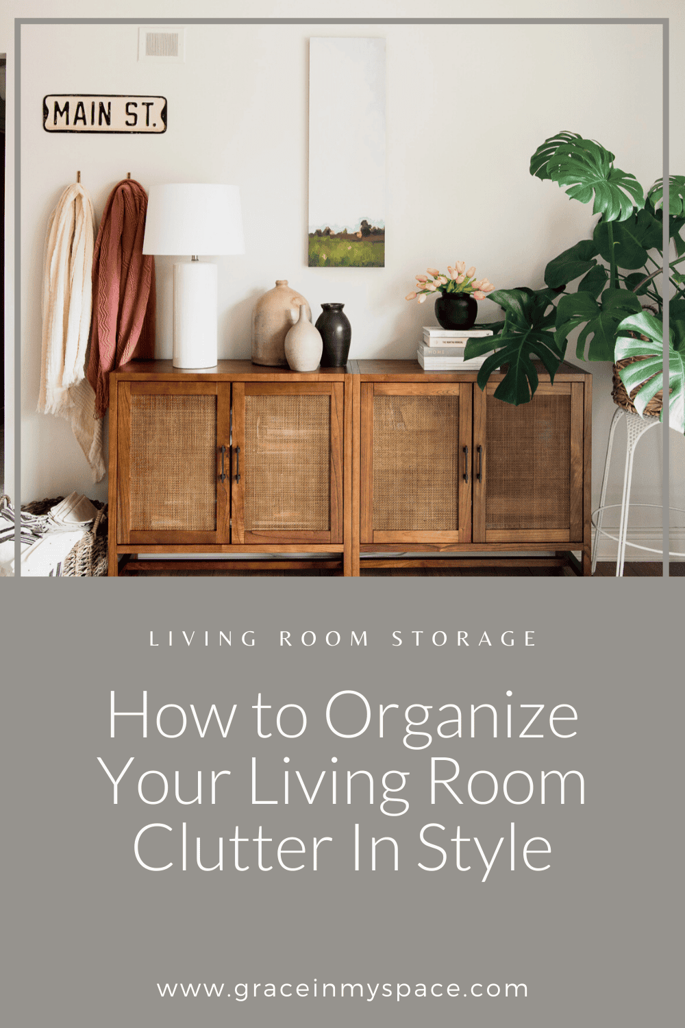 living room storage cabinet | get the look for less - grace in my
