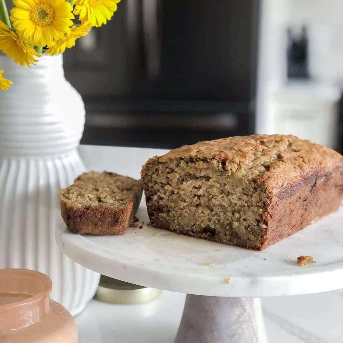 Moist Banana Bread With Applesauce Recipe Grace In My Space