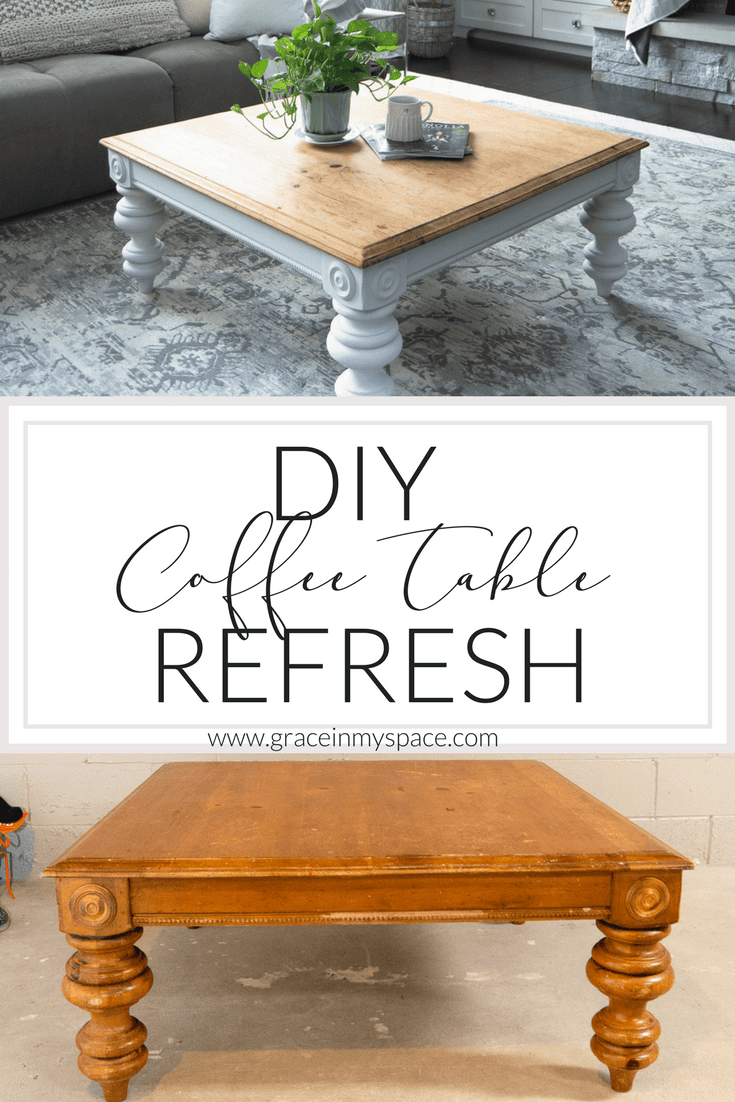 How to refinish a coffee table 