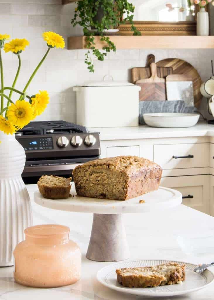 Moist Banana Bread With Applesauce Recipe - Grace In My Space
