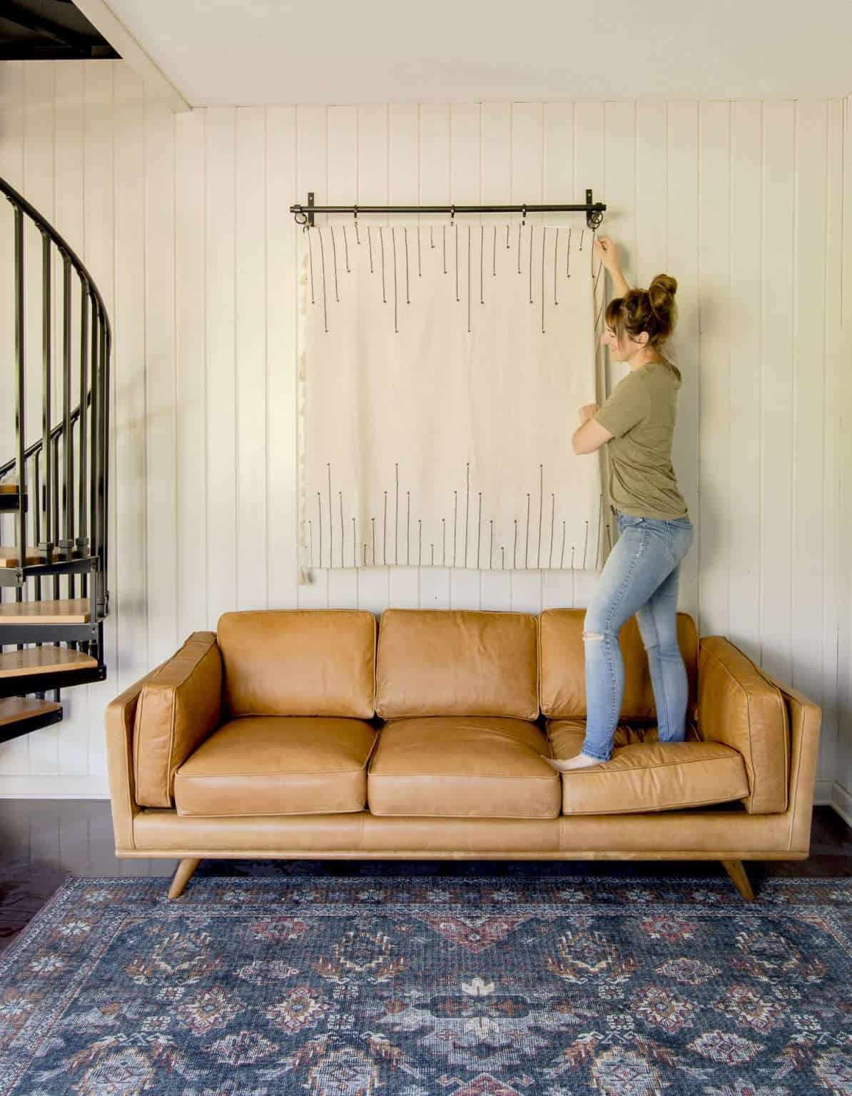 How to Hide a Mini Split Masked As Wall Art Grace In My Space