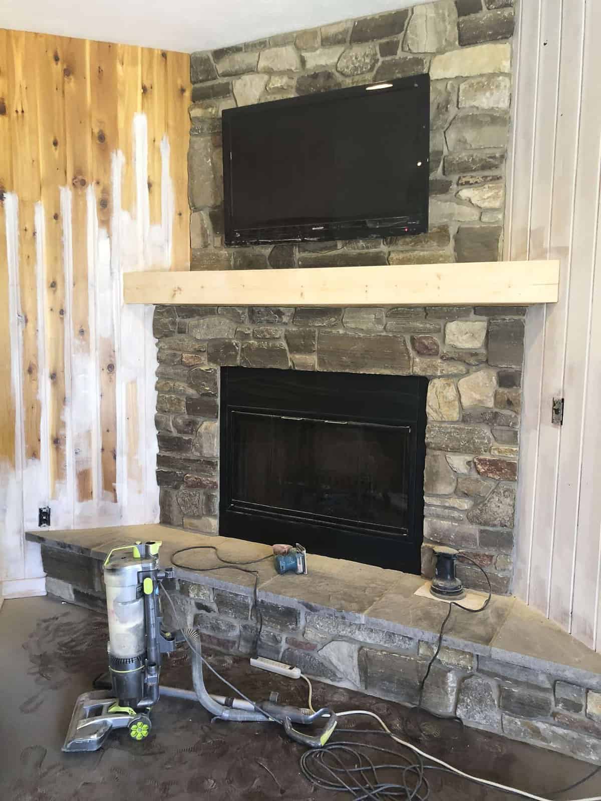 Fireplace makeovers on a budget.