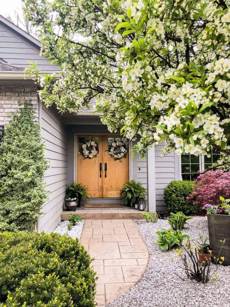 Front door entrance