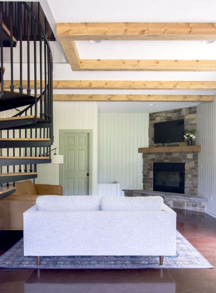 Diy Wood Beams Tutorial Guest House, Decorative Ceiling Beams Diy