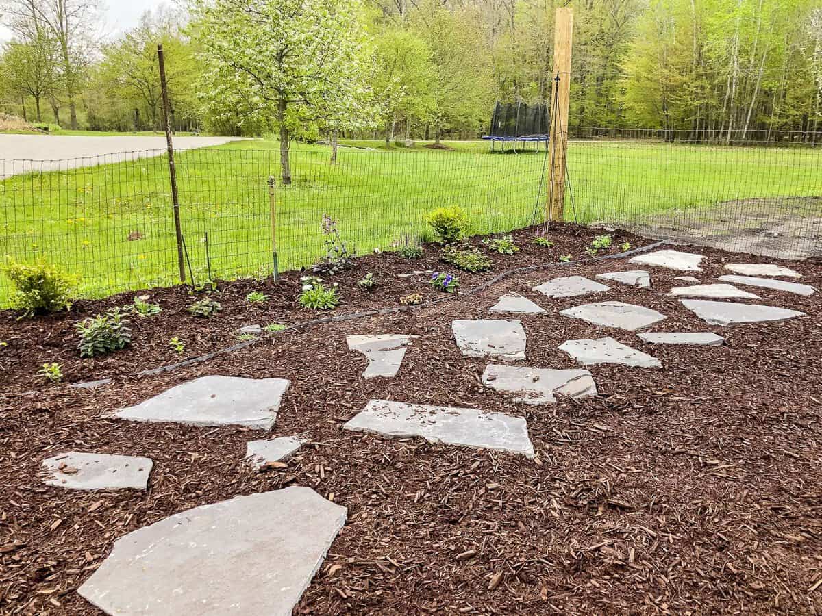 How To Lay A Flagstone Pathway Grace In My Space