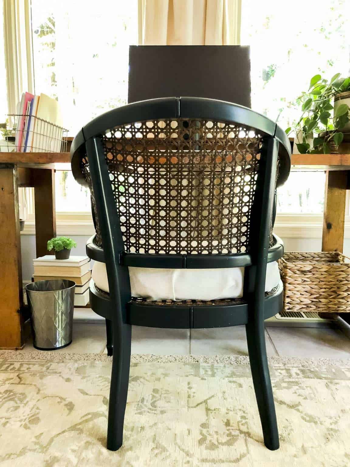 How to Refinish a Cane Armchair Grace In My Space