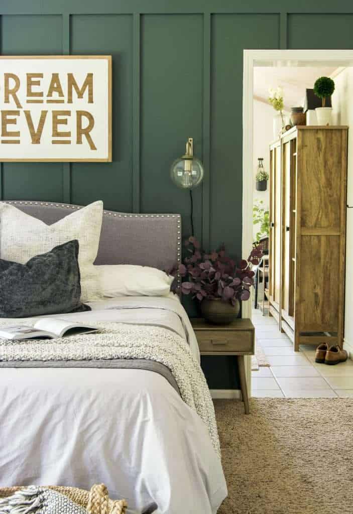 Cozy Bedroom Colors to Pair with Grey Bedding