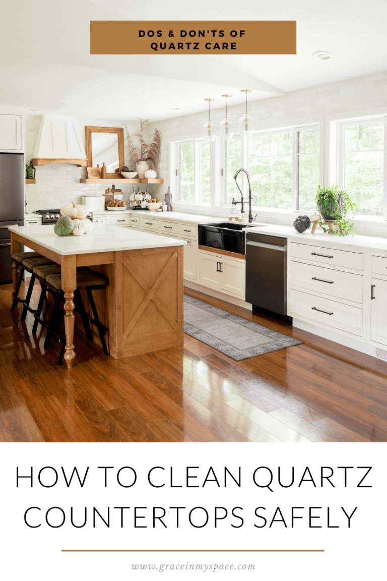 How to Clean Quartz Countertops Safely Grace In My Space