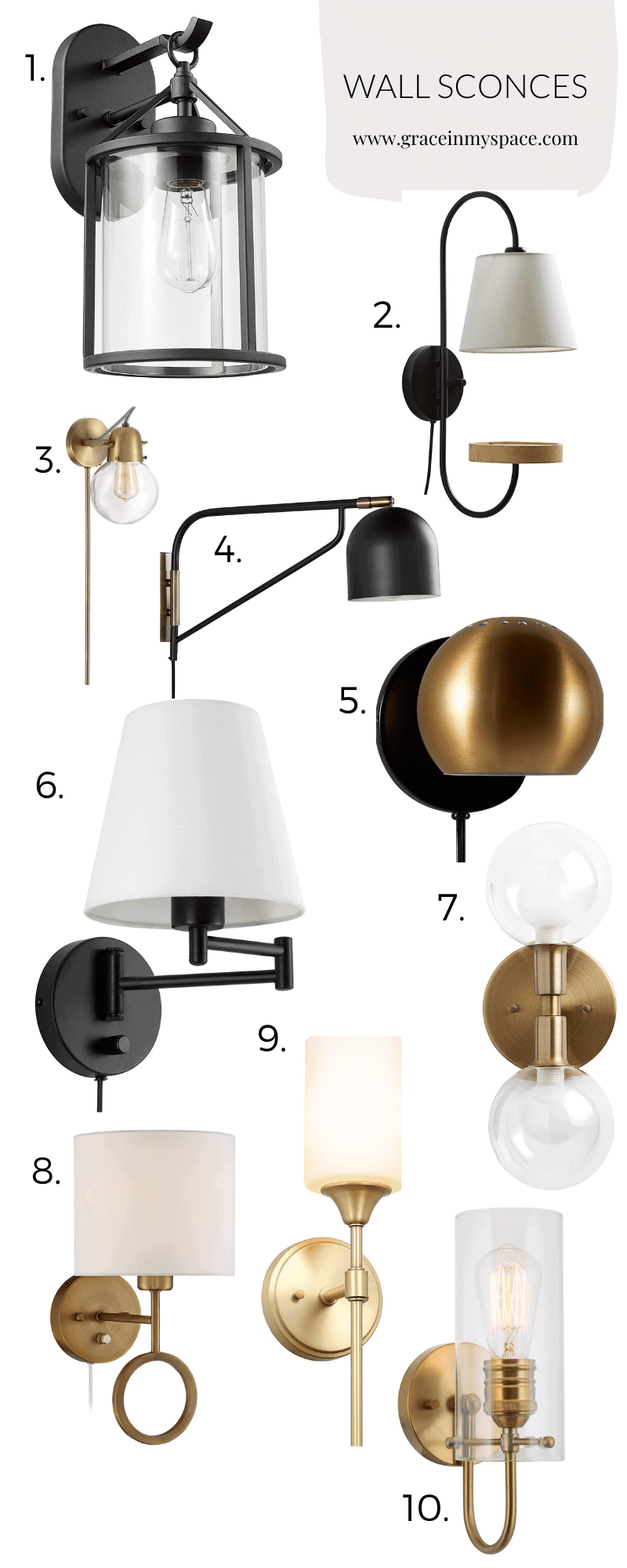 Affordable Decorative Lighting for the Modern Home - Grace In My Space