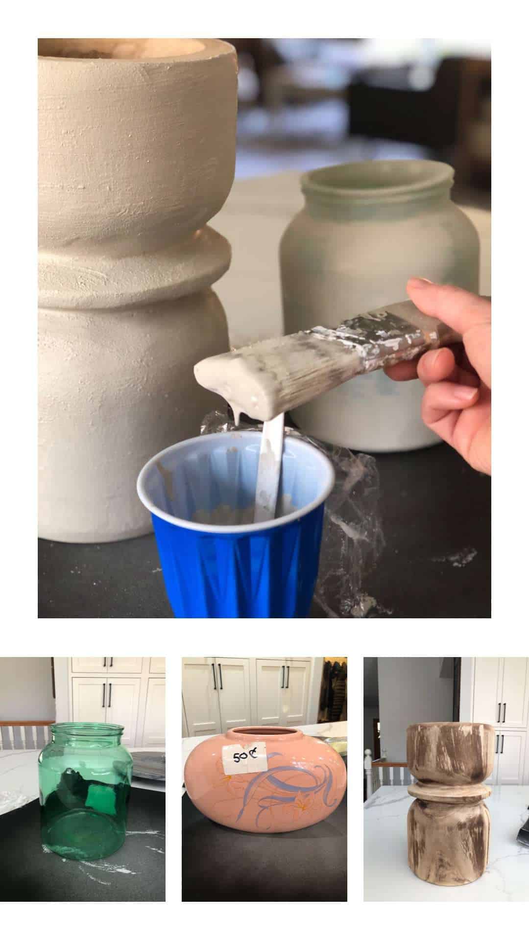 Make Your Own Pottery with Upcycled DIY Pottery Grace In My Space