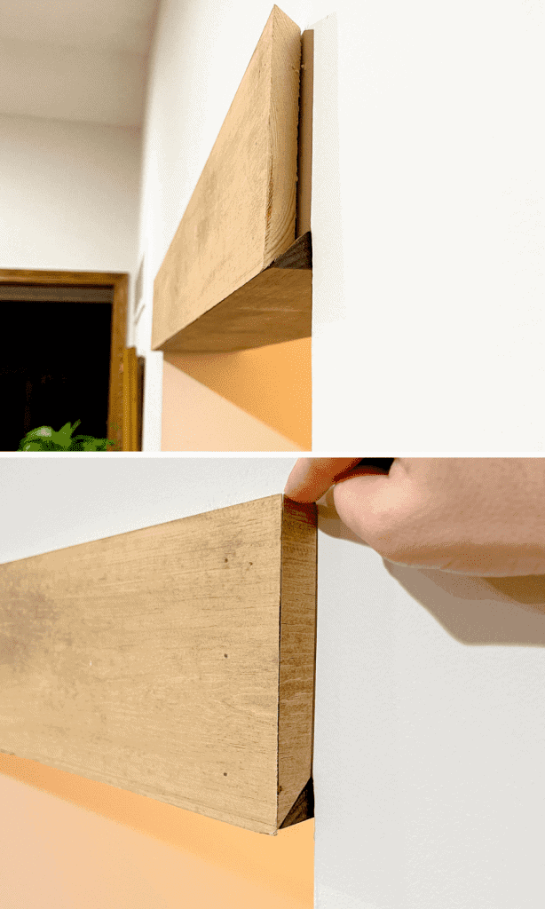 Adding a return to a wood beam