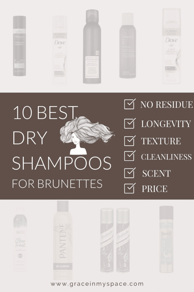 10 Best Dry Shampoos for Brunettes | An Honest Review