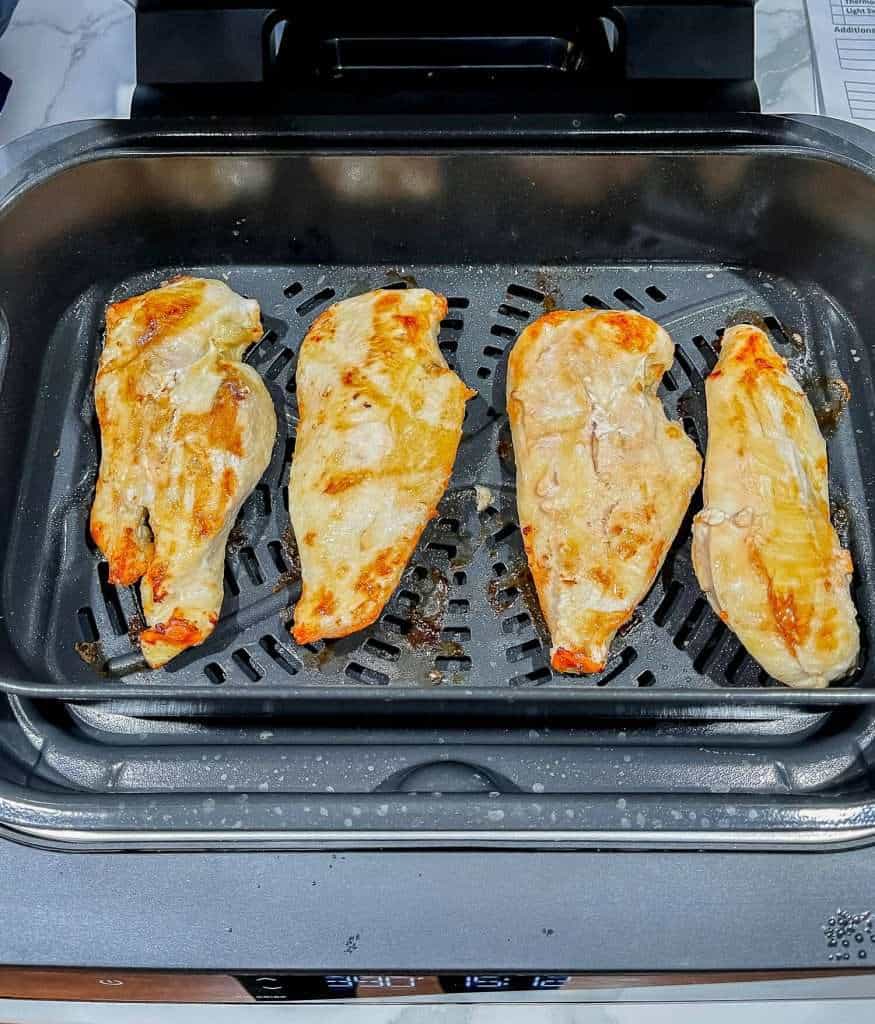 Chicken in an air fryer