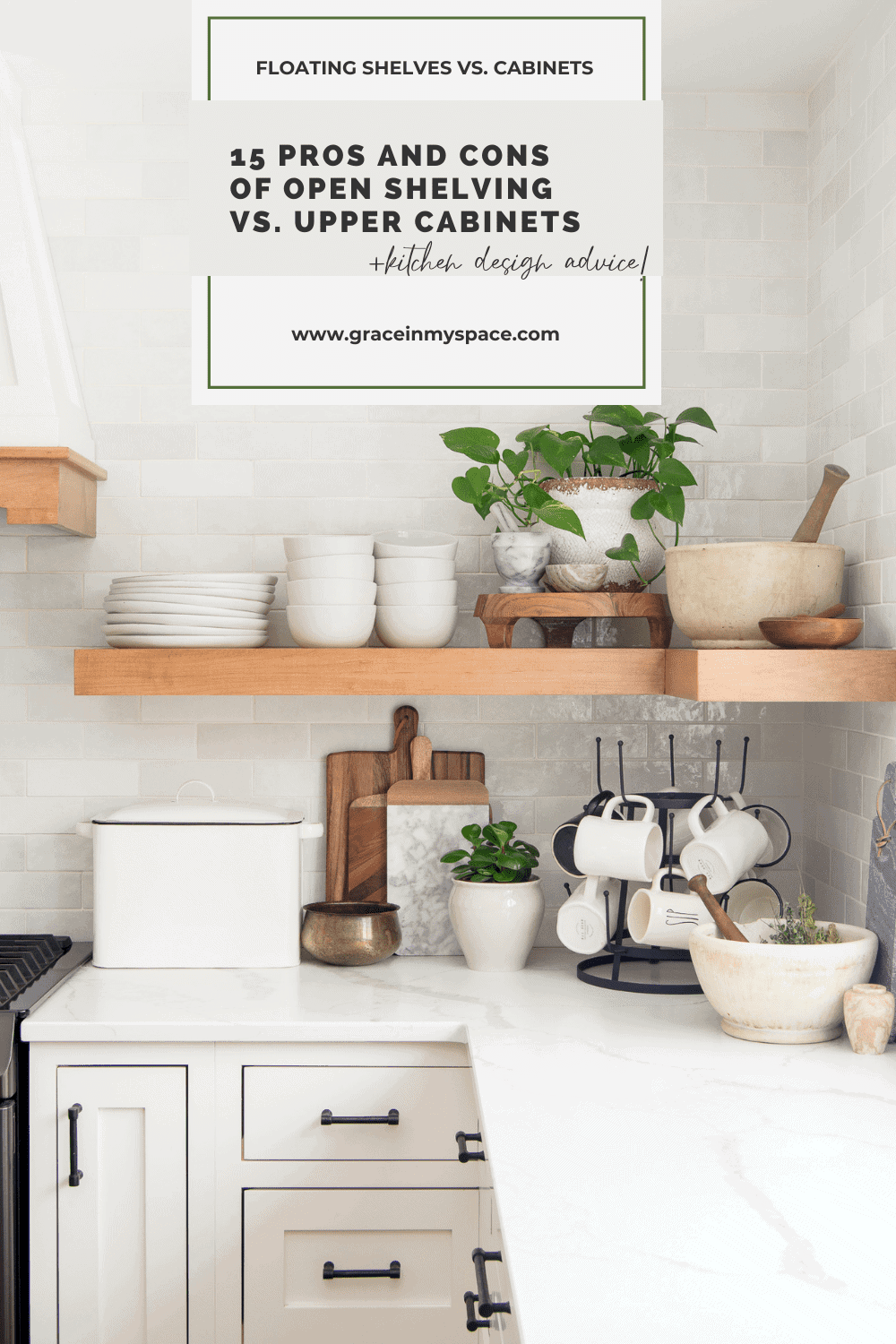 15 Pros Cons Of Floating Kitchen Shelves Vs Cabinets In 2024 Grace   Floating Kitchen Shelves 