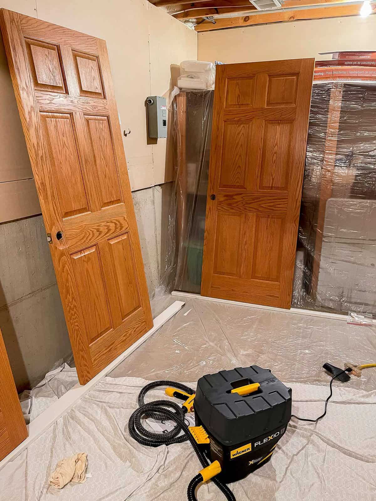 Spray Paint vs. Brush Hand Painting on Interior Doors Grace In My Space