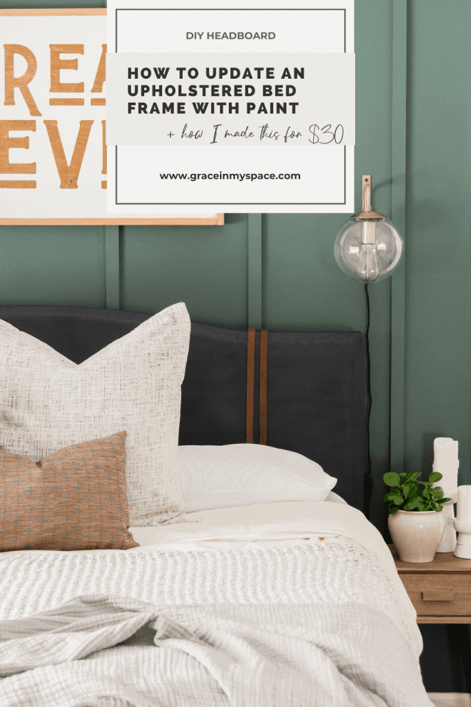 Painted Diy Upholstered Bed Frame, How To Dye A Fabric Headboard