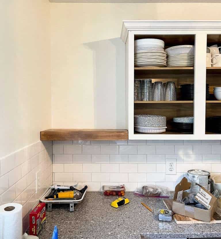 How to Make DIY Floating Kitchen Shelves (2026) - Grace In My Space