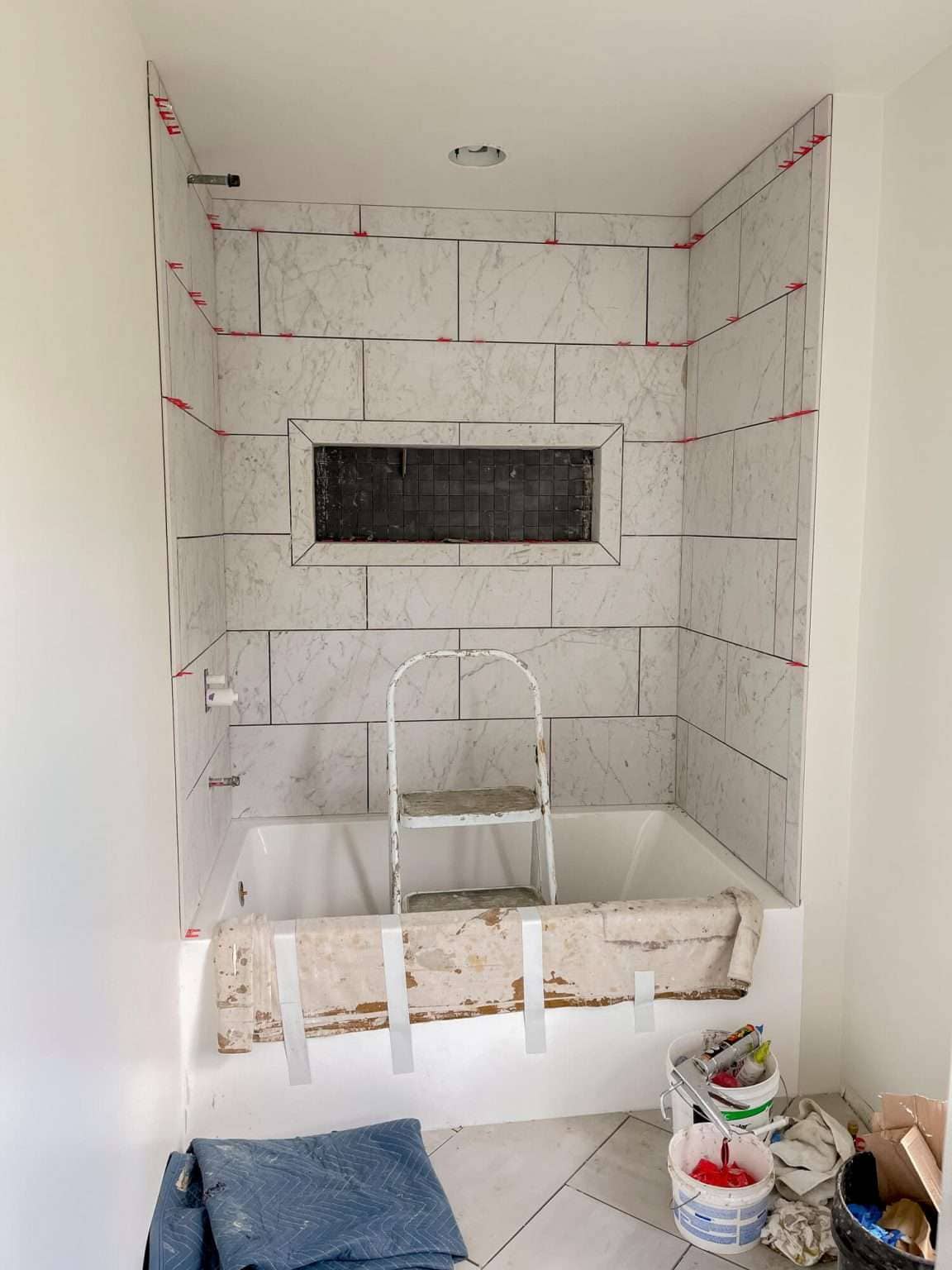 Tile Shower Renovation Cost Break Down Grace In My Space
