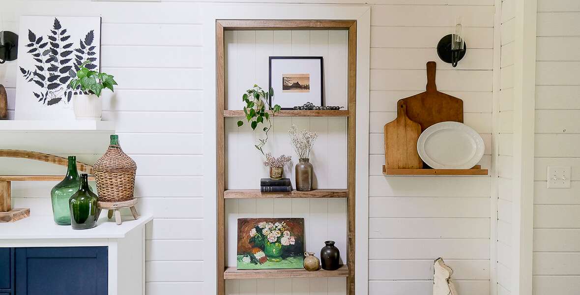 How to Make Custom Built Ins In An Existing Doorway