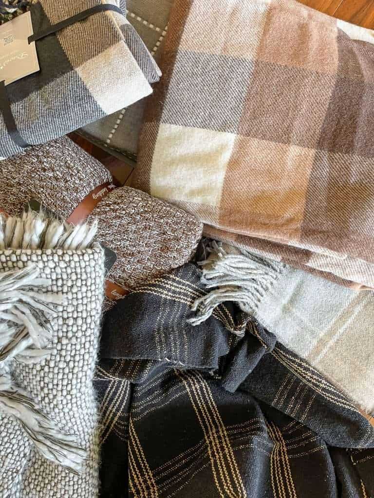 Fall blankets and textiles