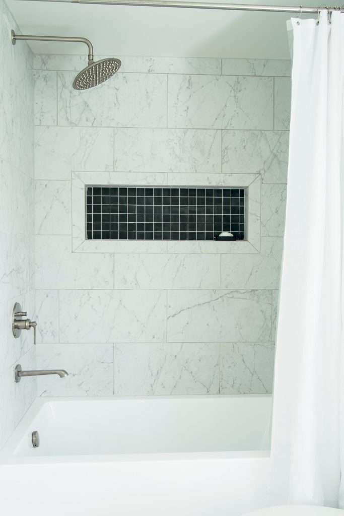 Bathroom shower tile