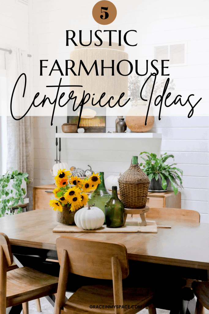 5 Rustic Farmhouse Centerpieces Anyone Can Make