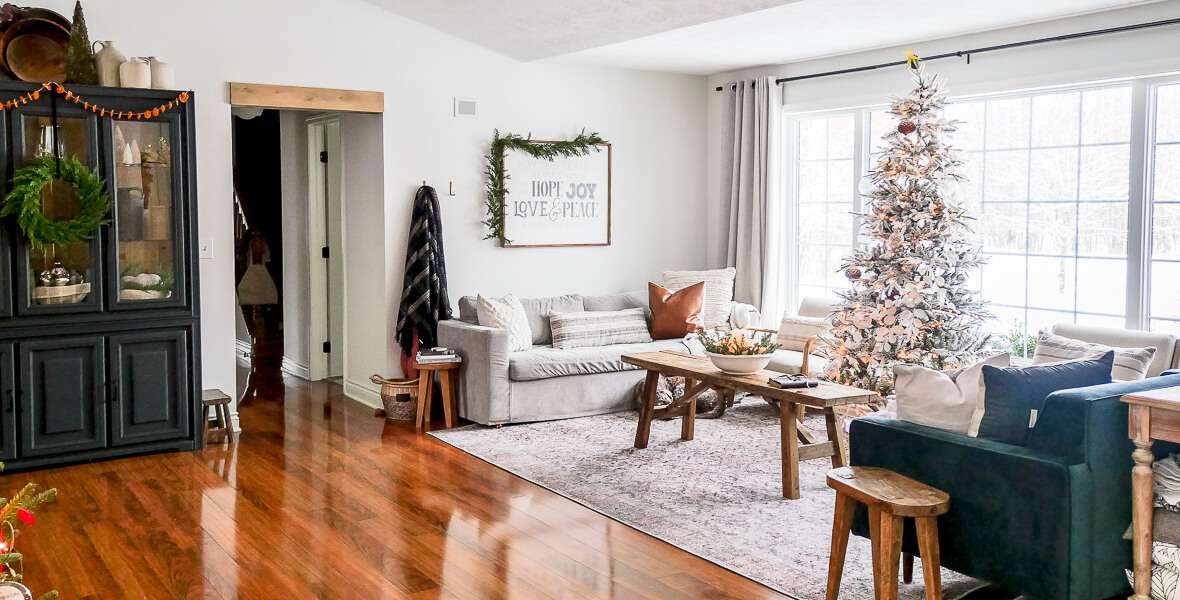 21 Organic Modern Christmas Interior Decorating Ideas (2021)