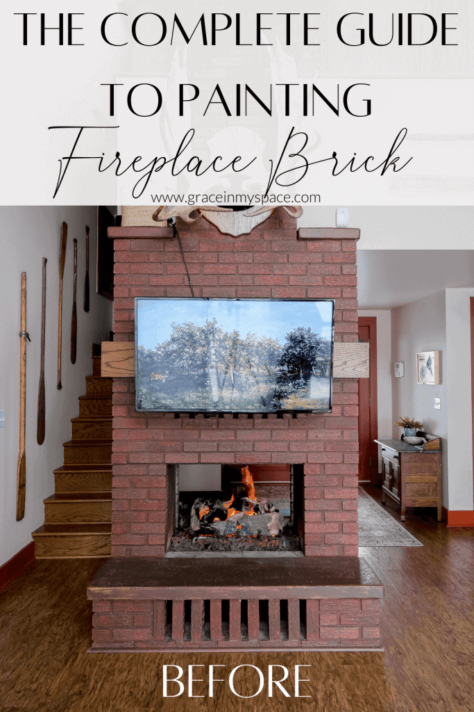 A Complete Guide to Painting a Brick Fireplace