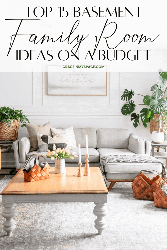 15 Basement Family Room Ideas on a Budget