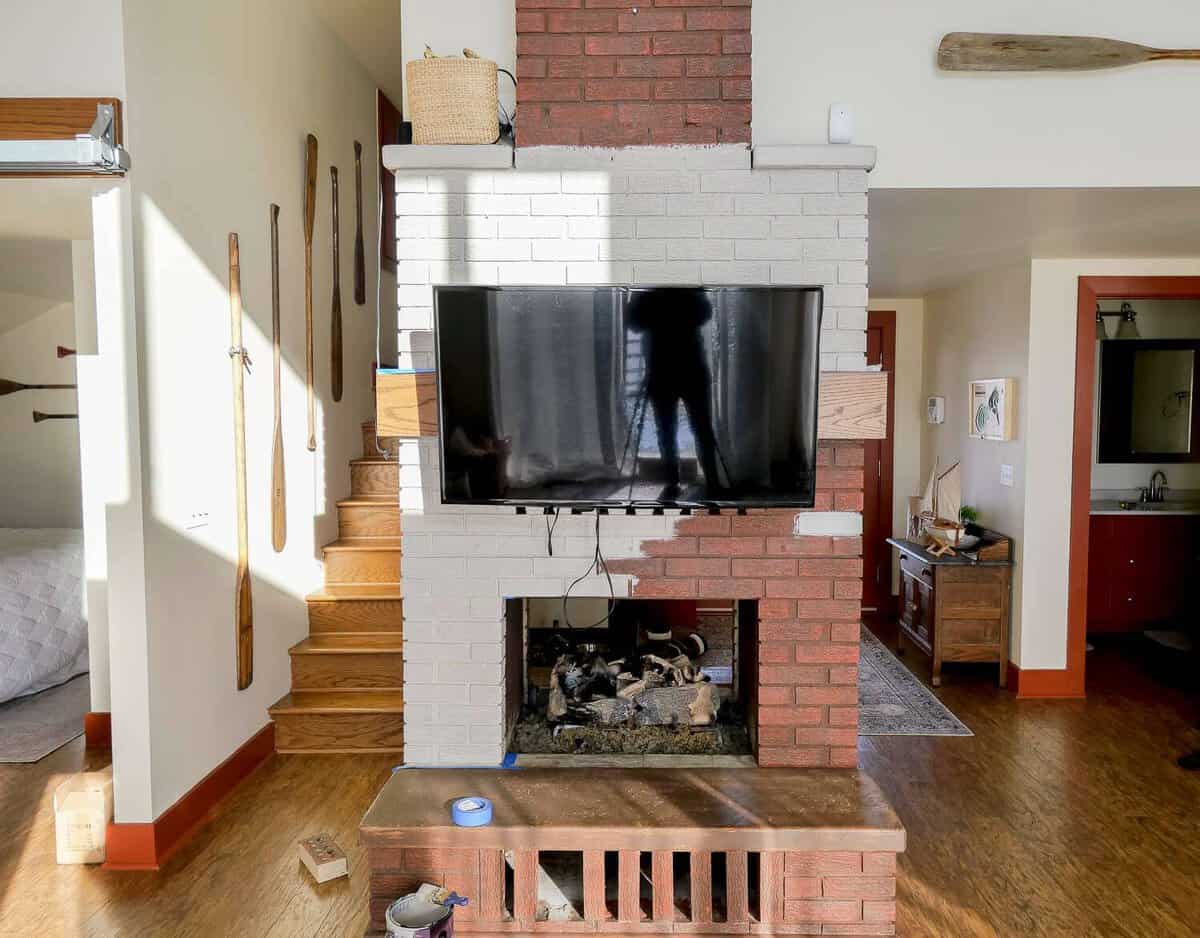 A Complete Guide To Painting Fireplace Brick 2024 Grace In My Space   Painting Brick Fireplace 